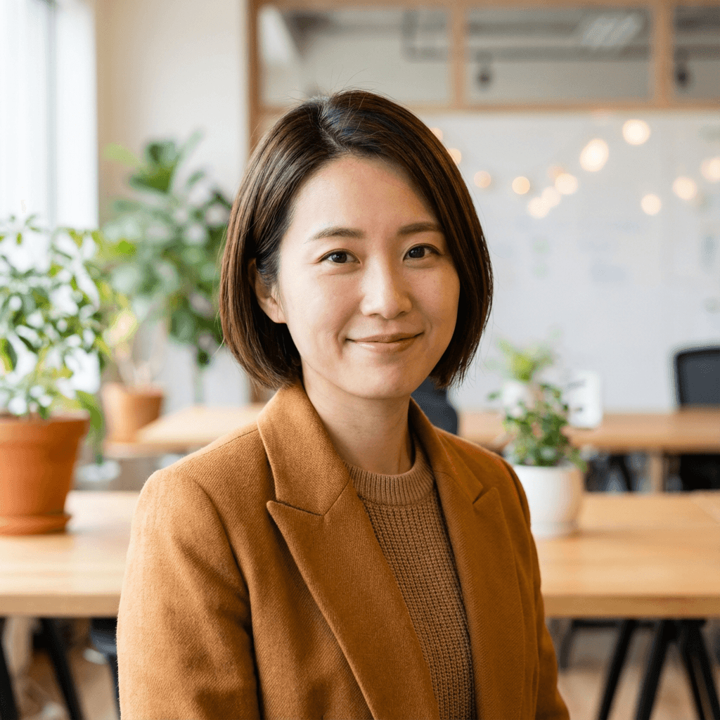 Susan Chen, company president, in her office